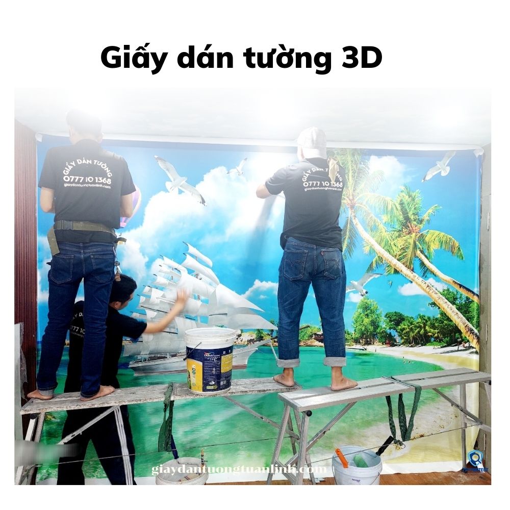 Giấy dán tường 3D