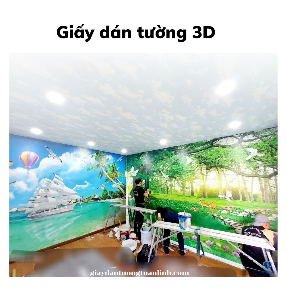 Giấy dán tường 3D