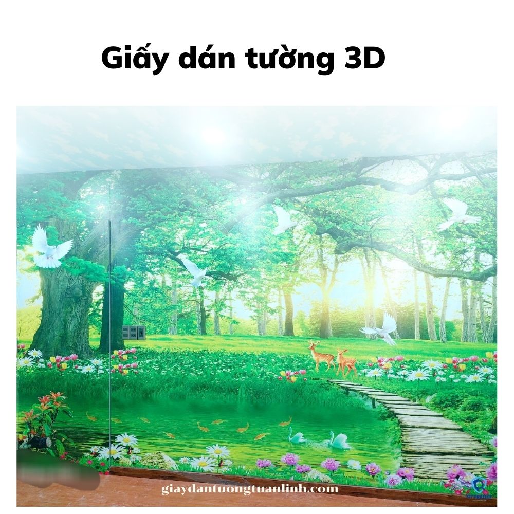 Giấy dán tường 3D