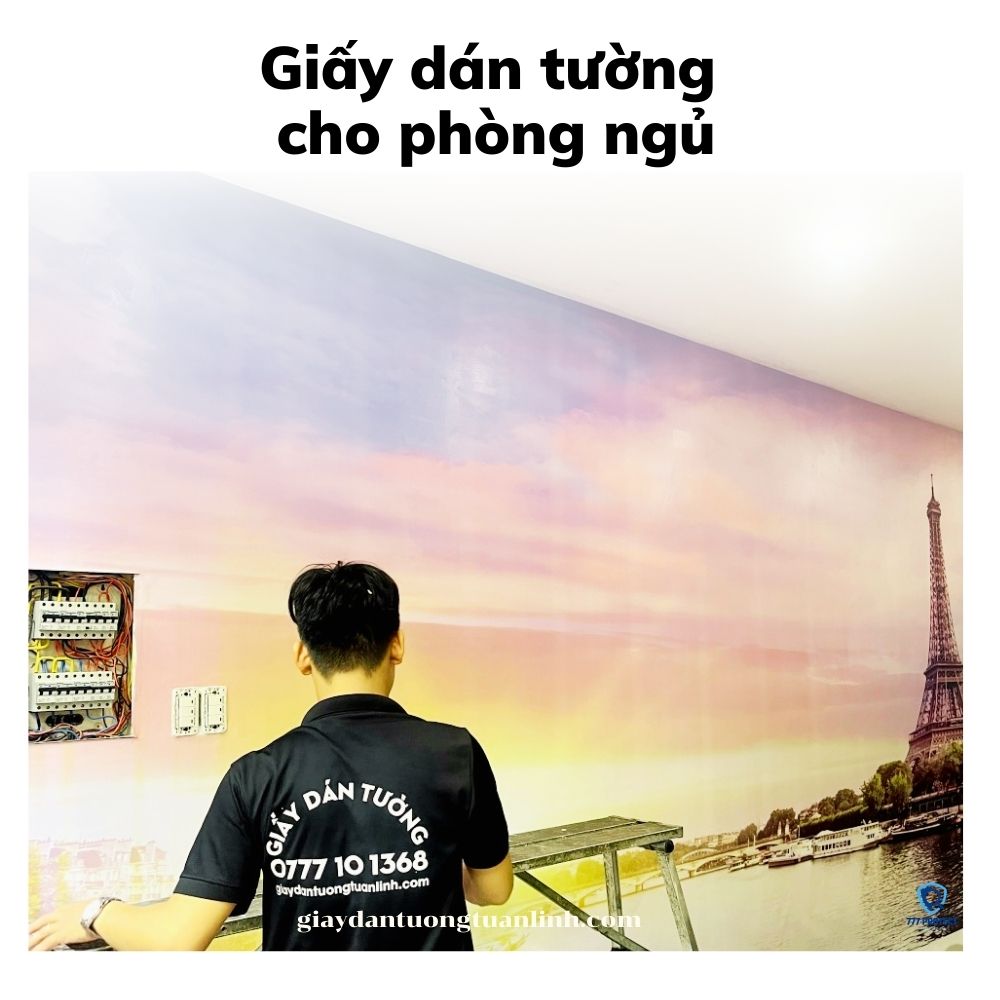 Giấy dán tường cho phòng ngủ