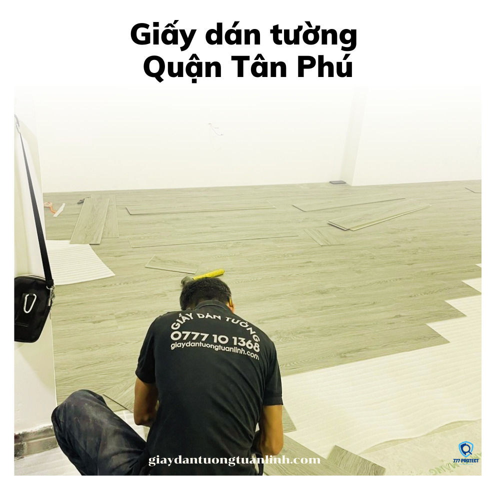 giấy dán tường quận tân phú