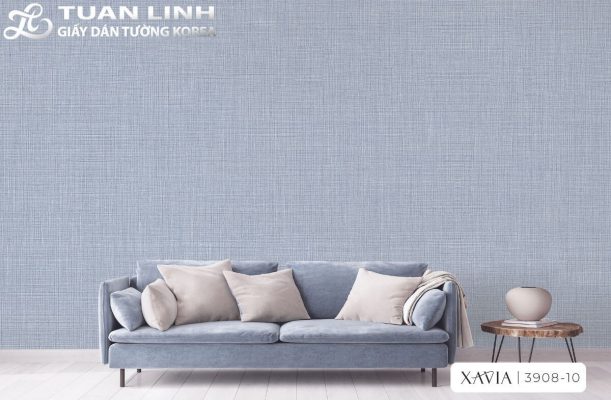 Giấy dán tường phòng khách nhà phố